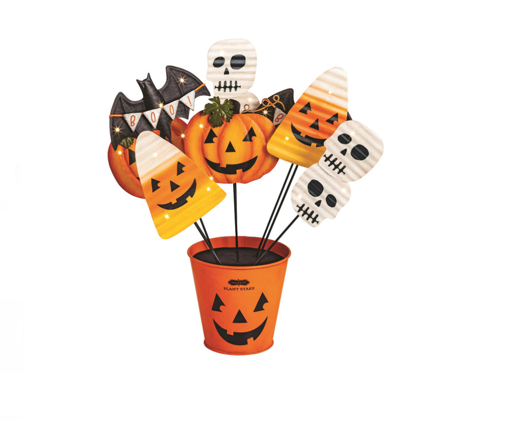 Halloween Light Up Plant Stakes