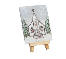 Load image into Gallery viewer, Christmas Scene Farmhouse Art Easels
