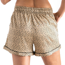 Load image into Gallery viewer, Ooh La Leopard Satin Pajama Short
