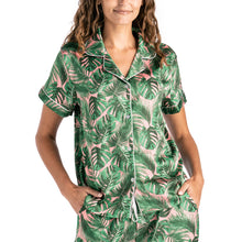 Load image into Gallery viewer, Aloha Bed Satin Pajama Top
