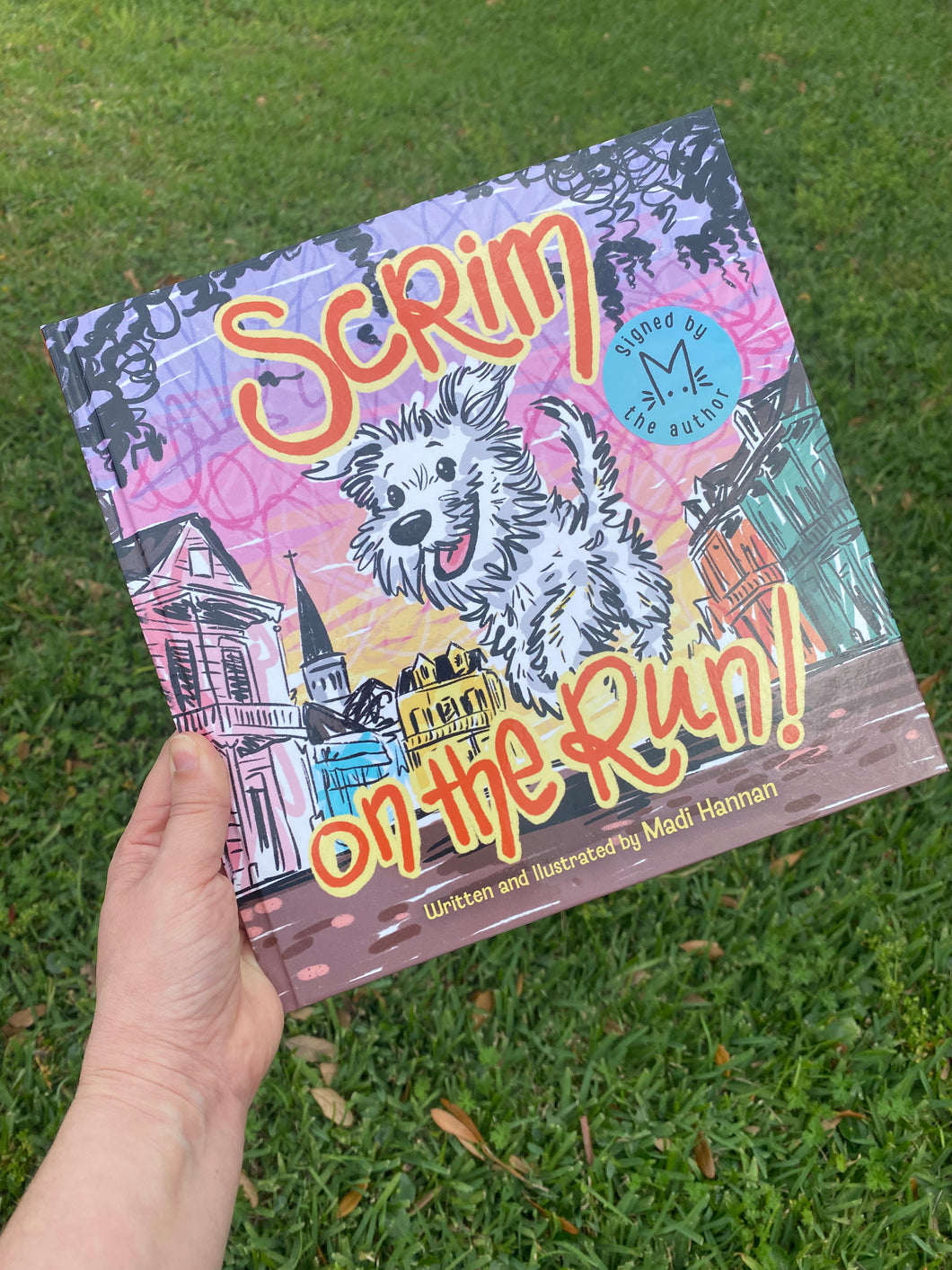 Scrim on the Run Hardcover Book