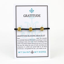 Load image into Gallery viewer, Gratitude Crystal Blessing Bracelet
