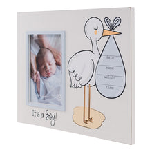 Load image into Gallery viewer, It’s A Boy Stork Frame
