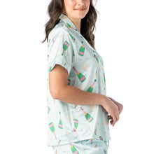 Load image into Gallery viewer, Best of the Brunch Satin Pajama Top
