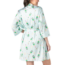 Load image into Gallery viewer, Best of the Brunch Satin Robe
