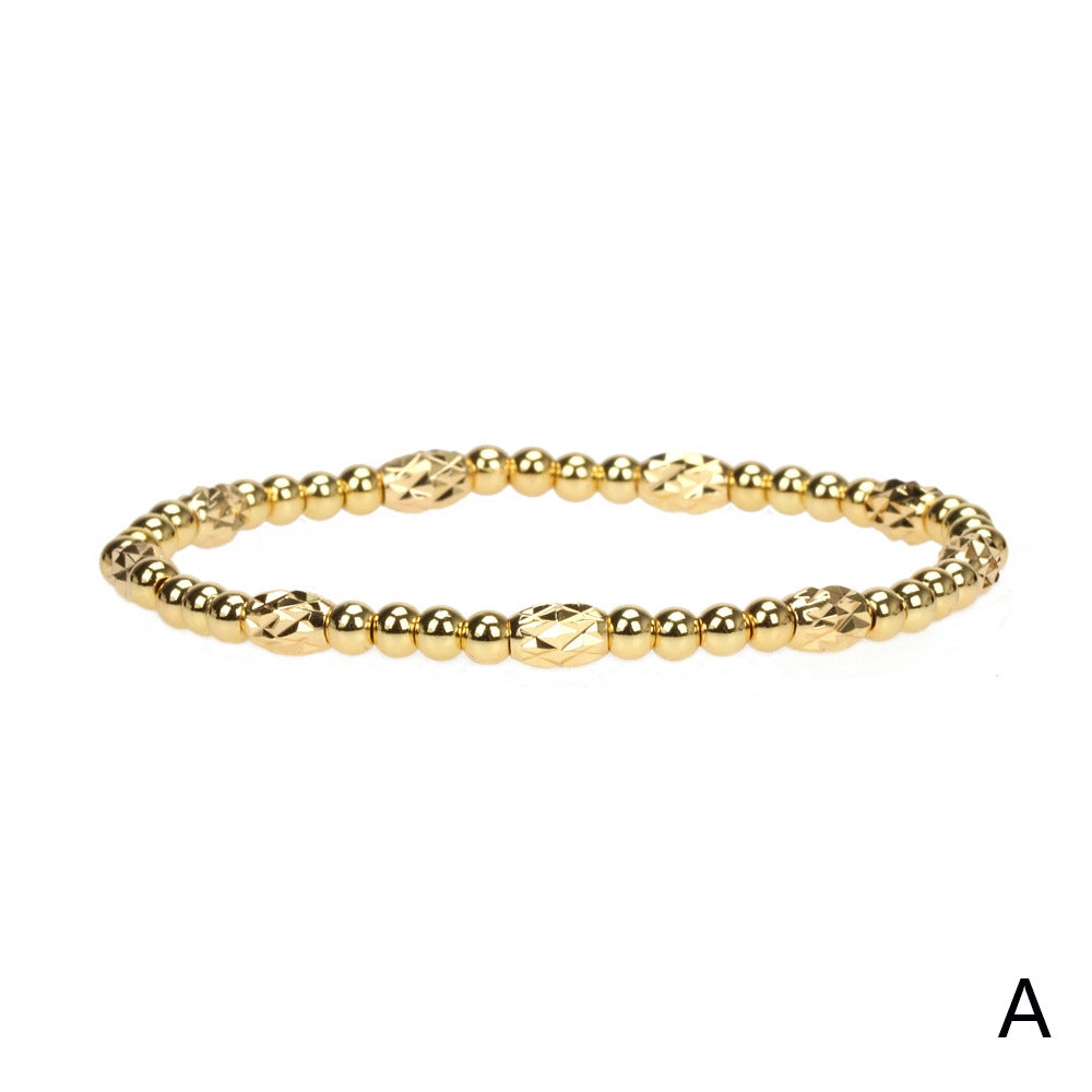 Assorted Textured Gold Filled Bracelets