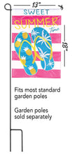 Load image into Gallery viewer, Sweet Summer Time Flip Flop Flag
