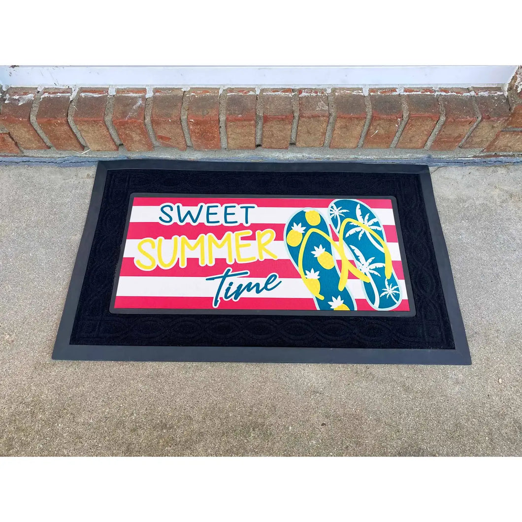Sweet Summer Time Door Mat Insert