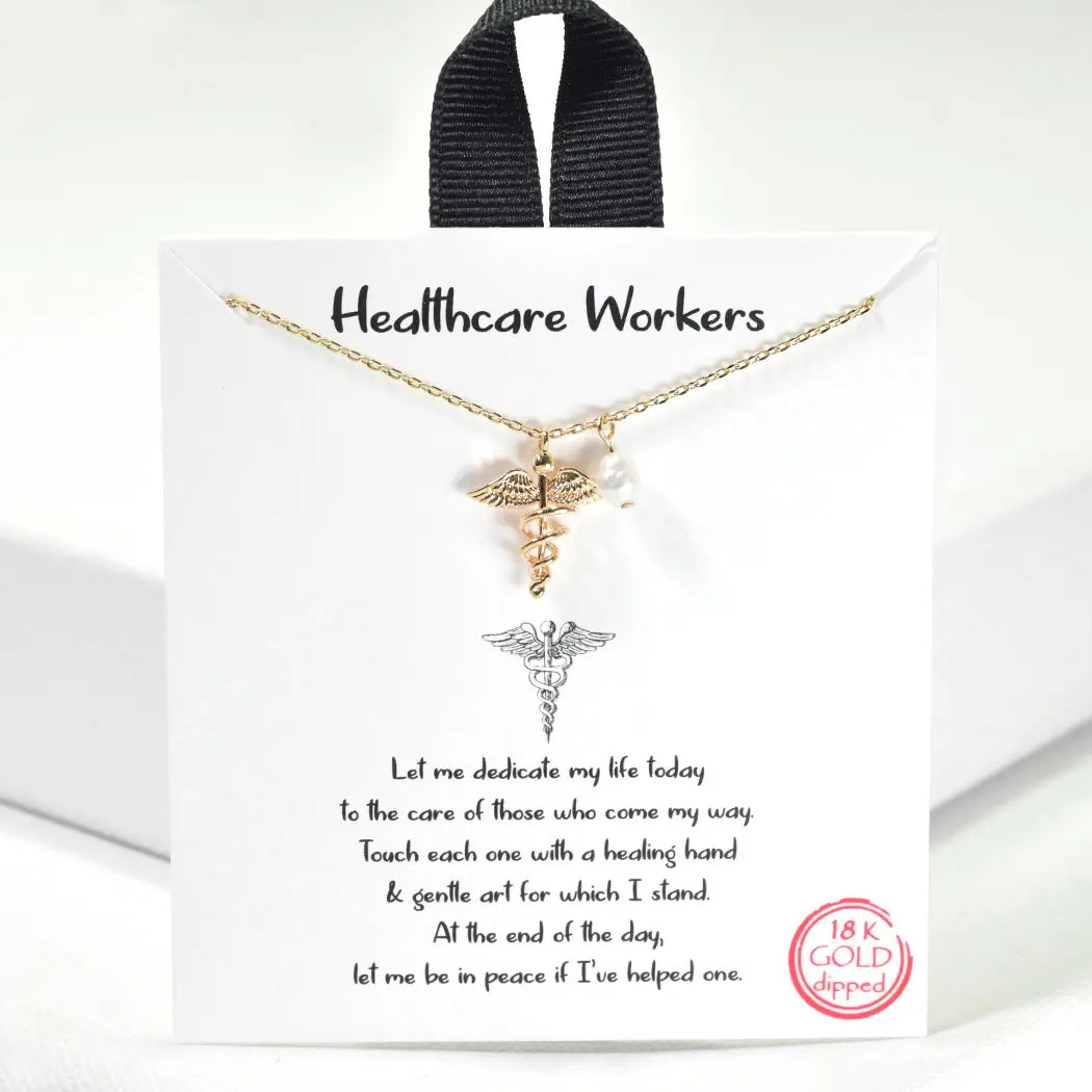 Healthcare Worker Carded Necklace