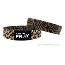 Load image into Gallery viewer, Safari Leopard Tap To Pray Bracelet
