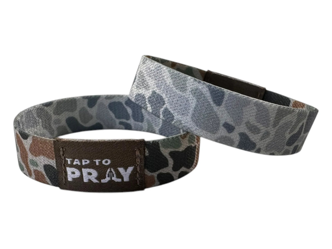 River Rock Camp & Sage Tap To Pray Bracelet