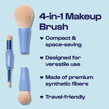 Load image into Gallery viewer, Overachiever 4-in-1 Makeup Brush
