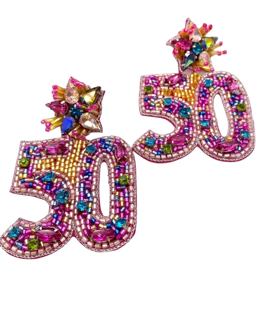 50 Beaded & Gemstone Earrings