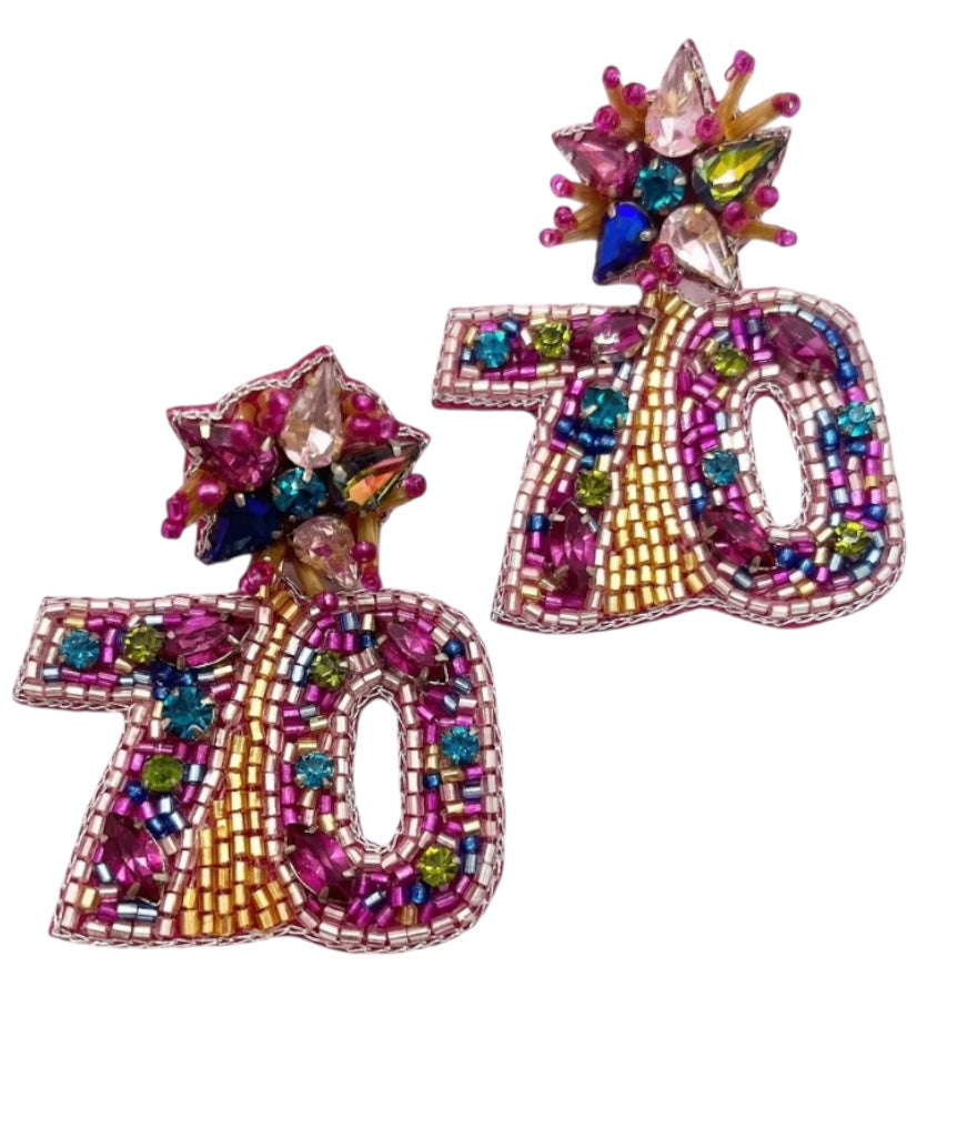 70 Beaded & Gemstone Earrings