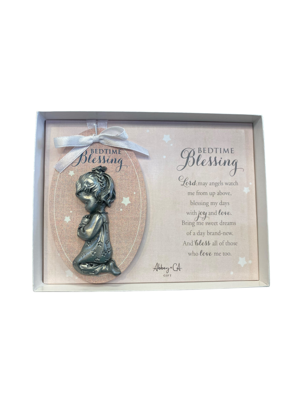 Pink Bedtime Blessing Medal
