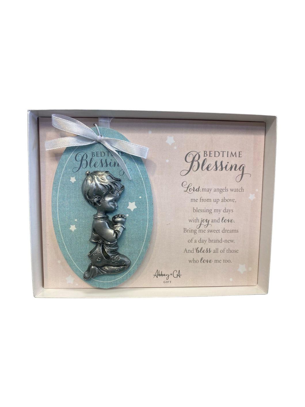 Blue Bedtime Blessing Medal