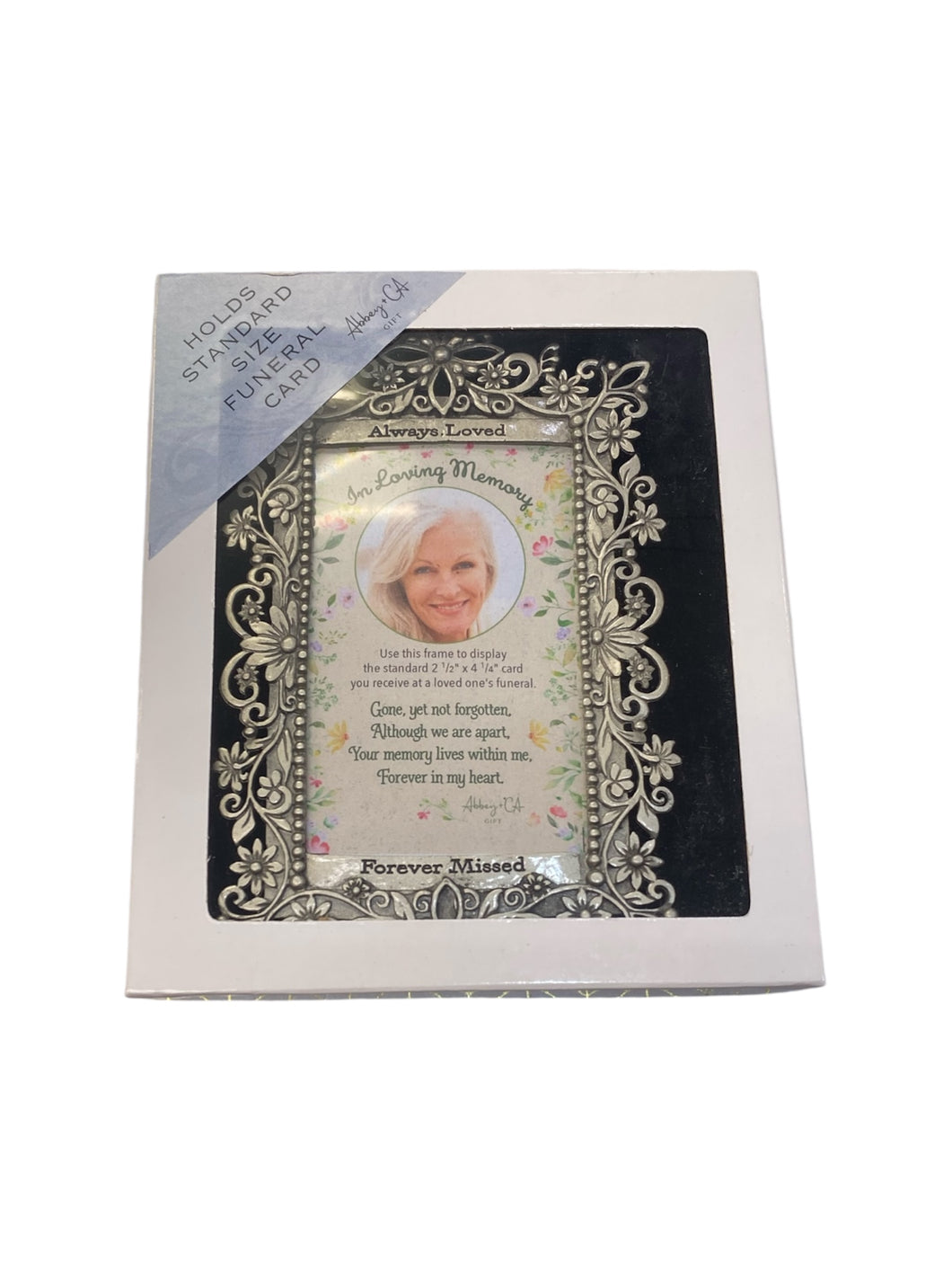 Always Loved Funeral Card Frame