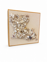 Load image into Gallery viewer, Louisiana - Crushed Oyster 6x6 Canvas

