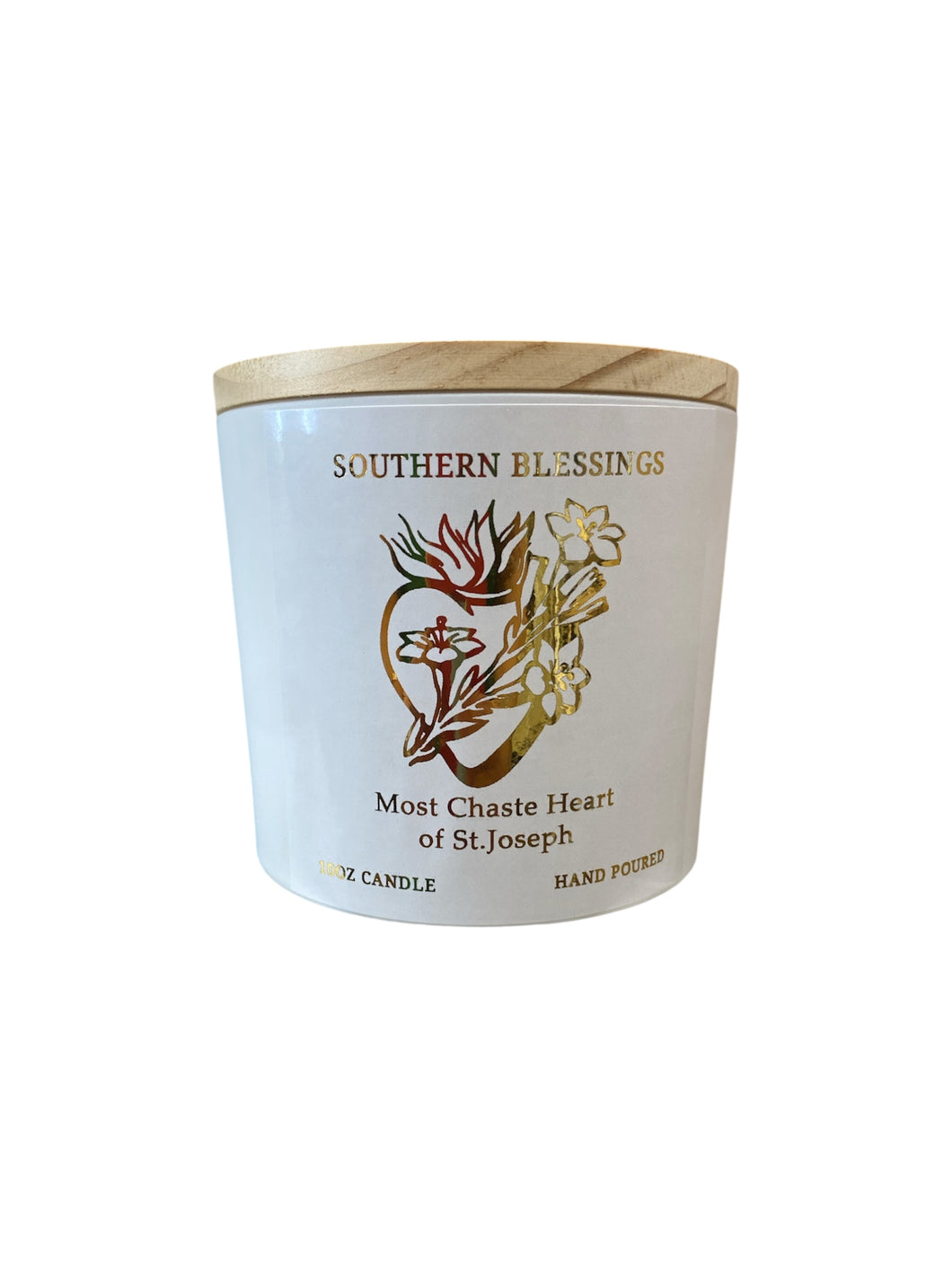 Most Chaste Heart of St. Joseph Blessings Candle
