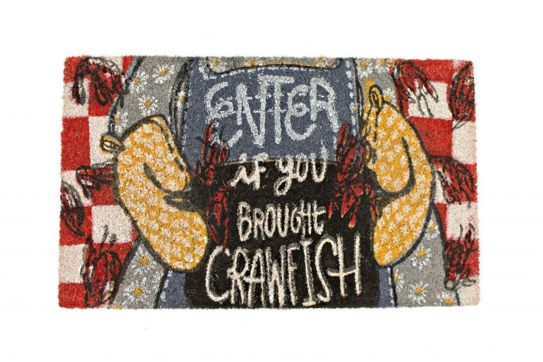 Crawfish Door Mat