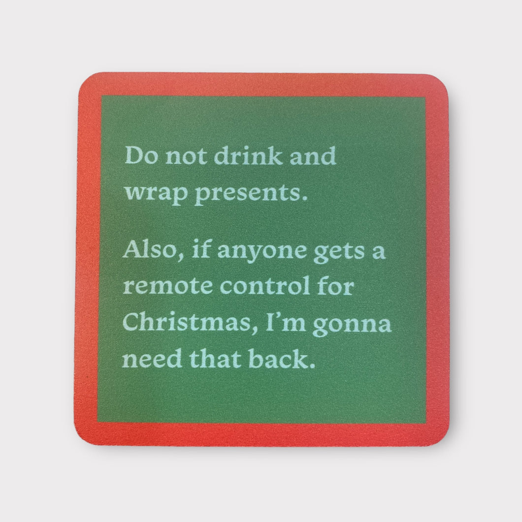 Drink and Wrap Coaster