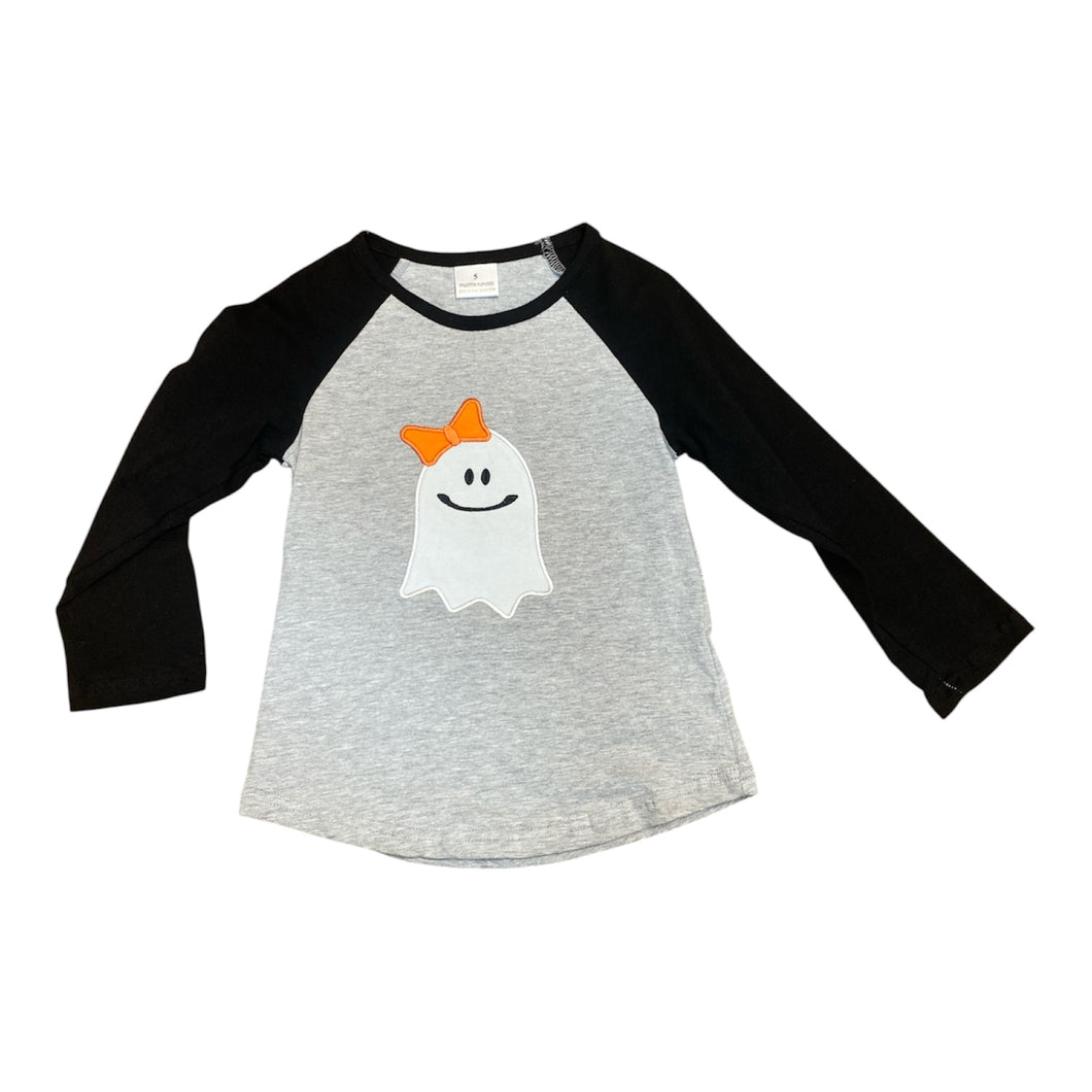 Ghost Girl Baseball Tshirt