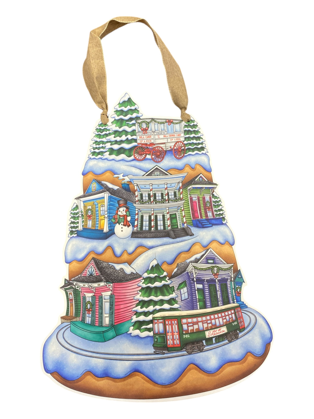 Let It Sneaux Door Decor