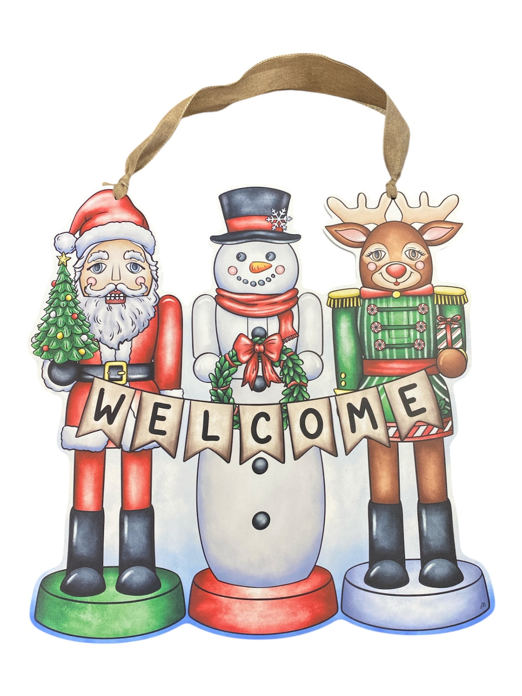 Christmas Nutcracker Trio Door Decor