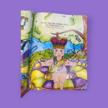 Load image into Gallery viewer, 12 Days of Mardi Gras Hard Cover Book
