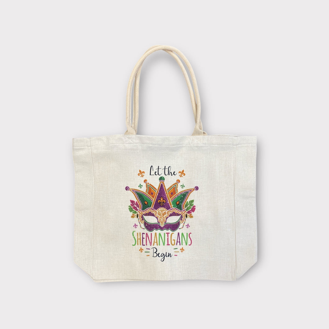 Shenanigans Begin Tote Bag