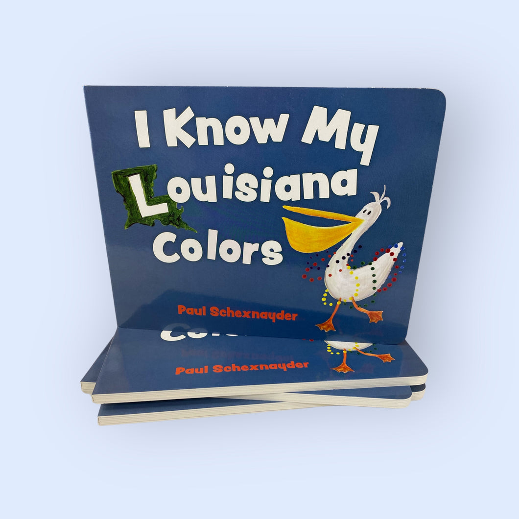 I Know My Louisiana Colors Board Book