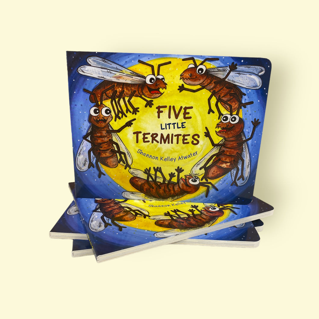 Five Little Termites Board Book