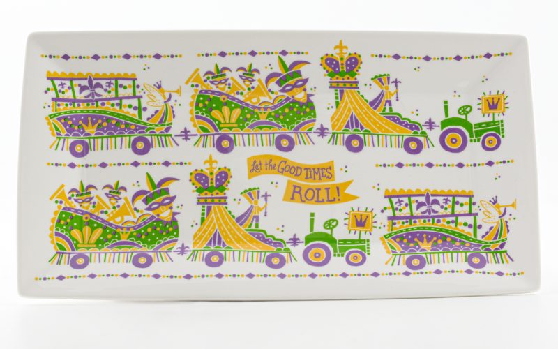 Mardi Gras Small Serving Platter