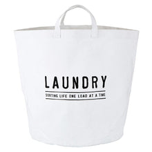 Load image into Gallery viewer, Large Canvas Laundry Tote
