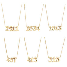 Load image into Gallery viewer, Well Versed Gold Necklace
