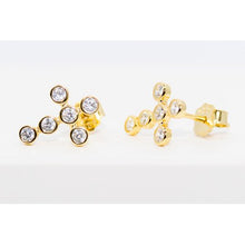 Load image into Gallery viewer, Sheba Cross Earrings

