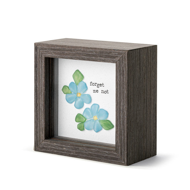 Forget Me Not Shadow Box