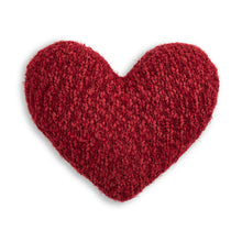 Load image into Gallery viewer, Red Giving Heart Weighted Pillow
