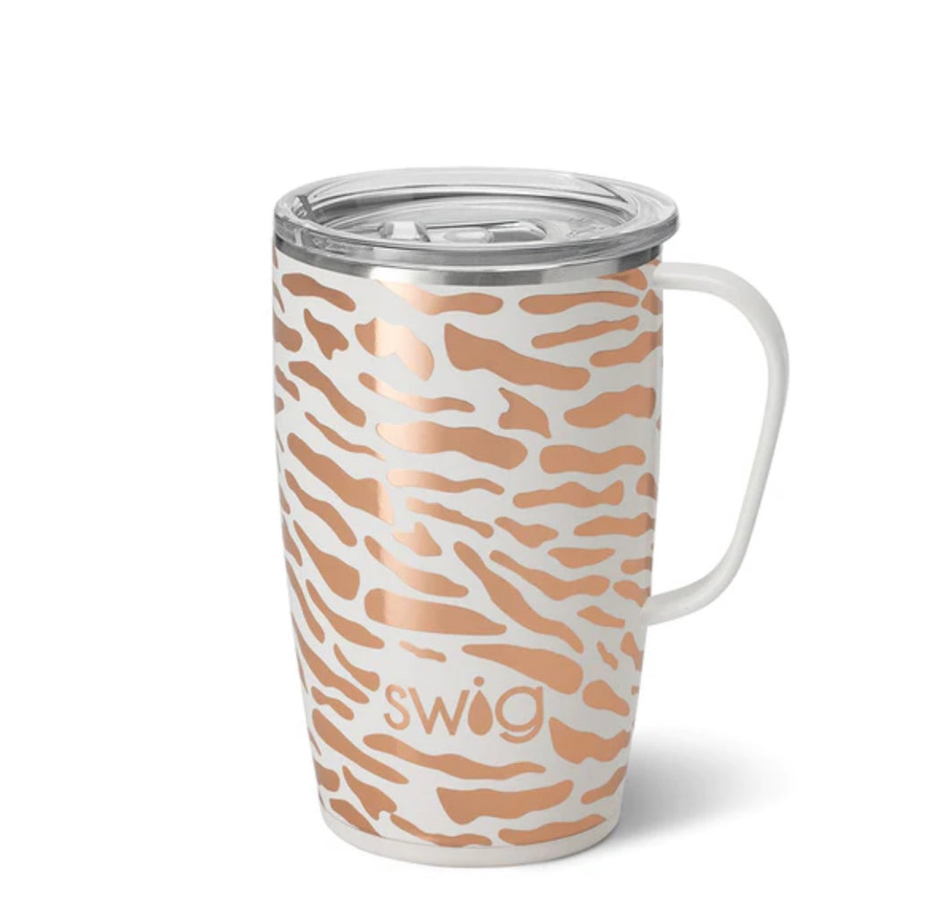 Glamazon Rose 18oz Travel Mug