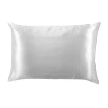 Load image into Gallery viewer, Bye Bye Bedhead Solid Color Satin Pillow Case
