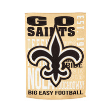 Load image into Gallery viewer, New Orleans Saints, Fan Rule Garden Flag
