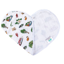 Load image into Gallery viewer, Louisiana 2 in 1 Burp Cloth and Bib
