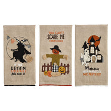 Load image into Gallery viewer, Halloween Embellished Towels
