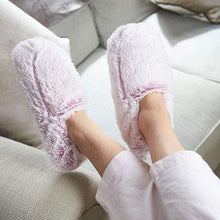 Load image into Gallery viewer, Marshmallow Pink Plush Slippers
