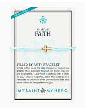 Load image into Gallery viewer, Filled By Faith Mint Bracelet
