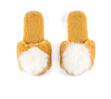 Load image into Gallery viewer, Yellow Amor Slippers
