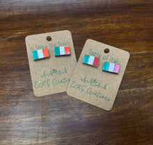 Load image into Gallery viewer, National Flag Post Earrings
