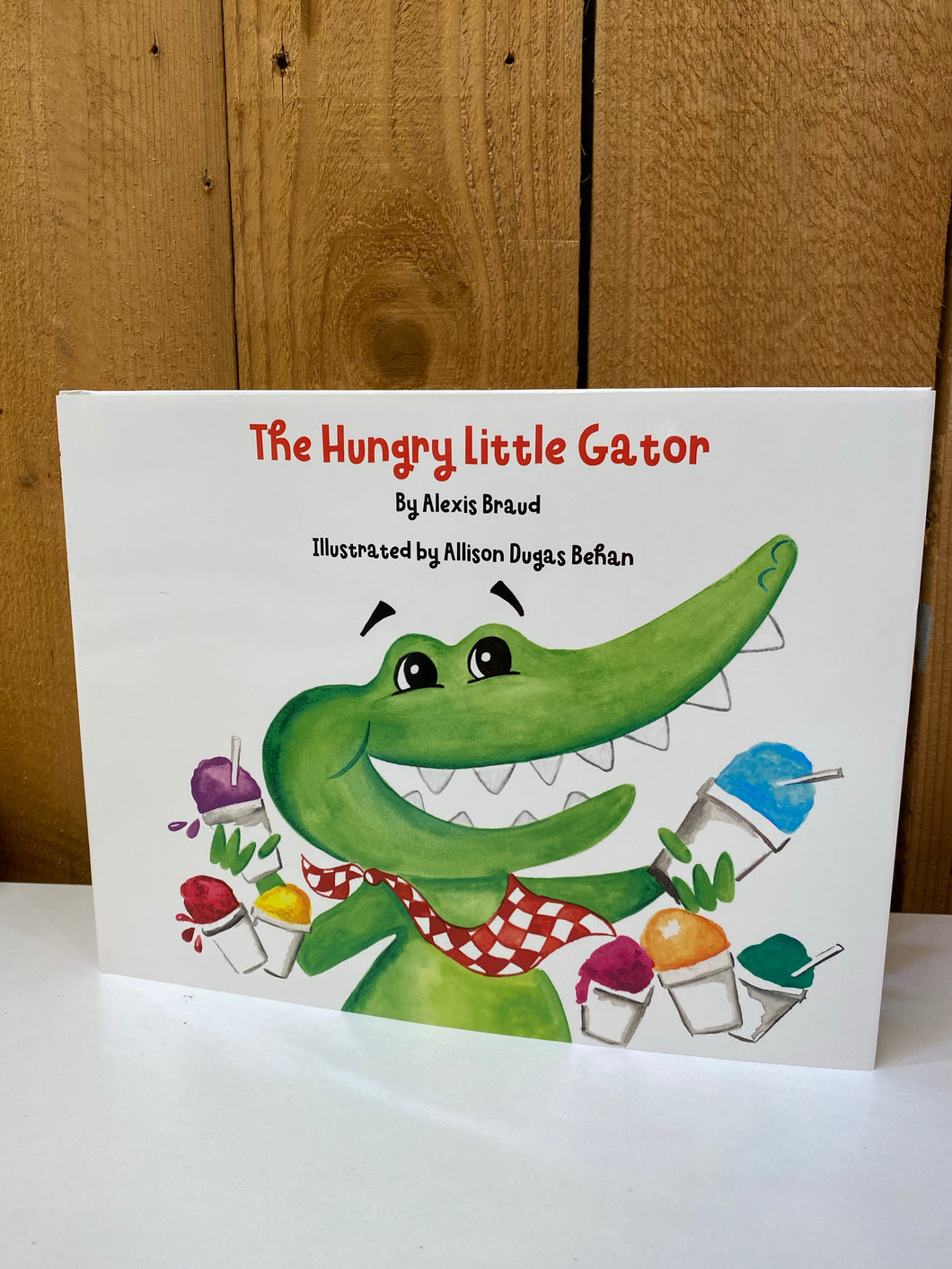The Hungry Little Gator Hard Cover Book