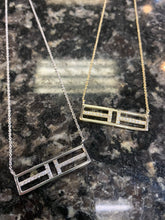Load image into Gallery viewer, Rectangle Bar Necklace
