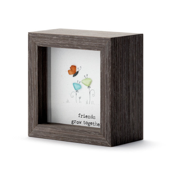 Friends Grow Together Shadow Box